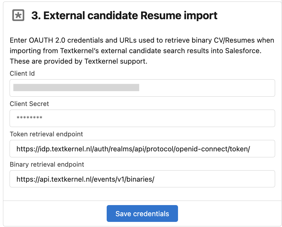 binary retrieval config